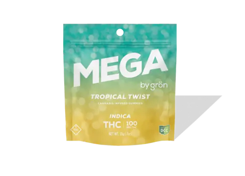 Gron | Tropical Twist Mega Pearl | 100mg | Indica-2