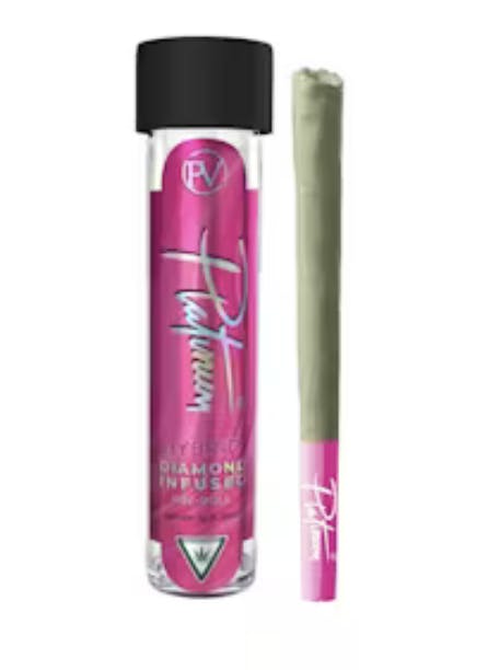 Product: Platinum Vape | Diamond Infused Pre-Roll - Sugar Shack 1g