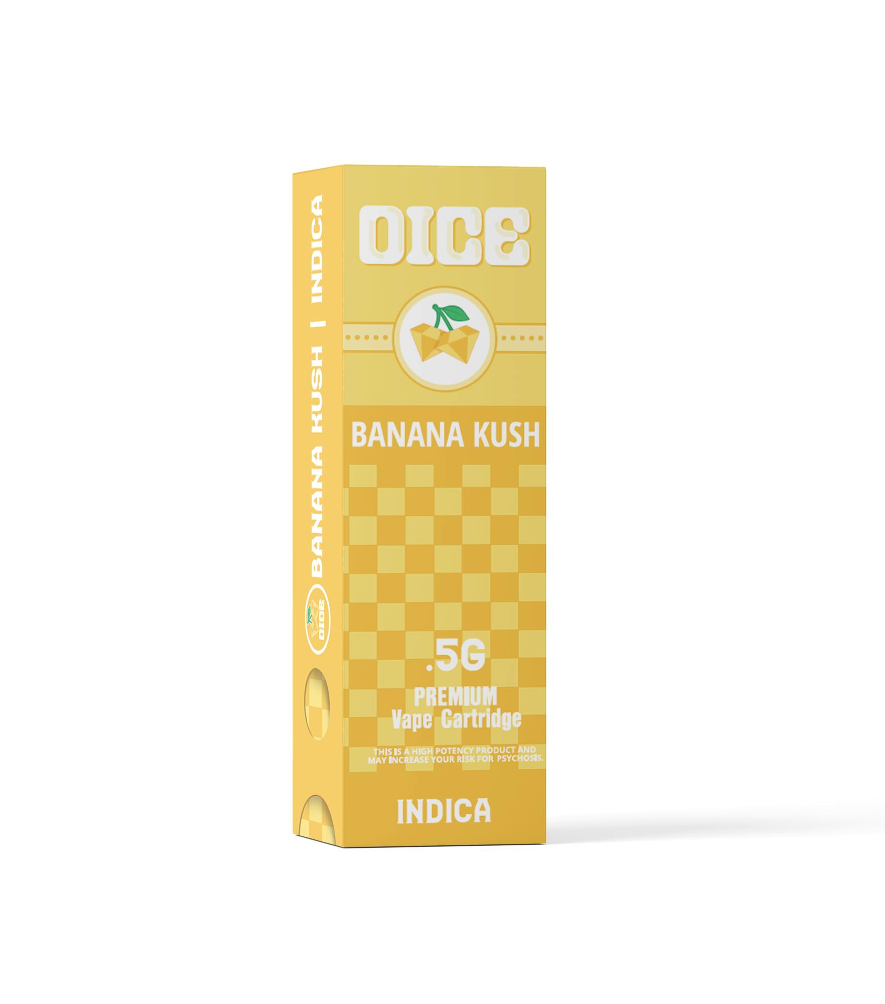 Dice Banana Kush | Distillate Vape - Cookies Harrison Cannabis