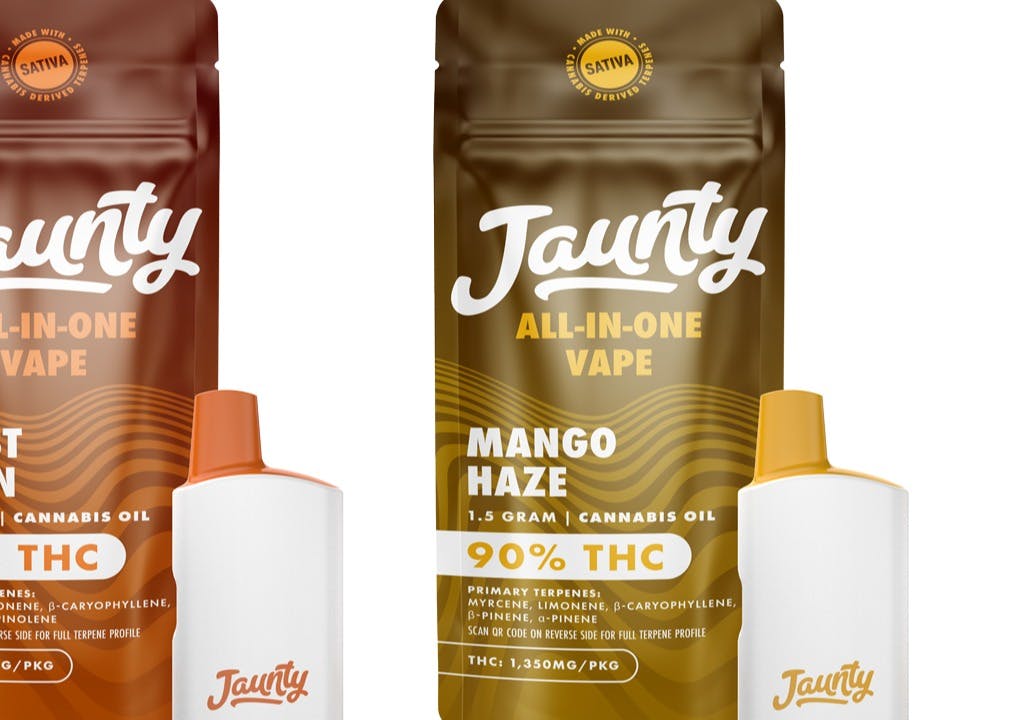 Jaunty Mango Haze | AIO Palm | 1.5g - Stoops Cannabis Dispensary in NYC  Cannabis Dispensary in NY