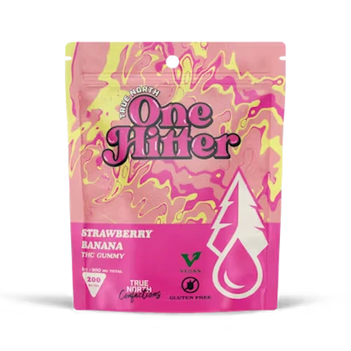 True North - 200mg Single Gummy - Strawberry Banana