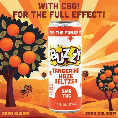 Product Tangerine Haze Seltzer