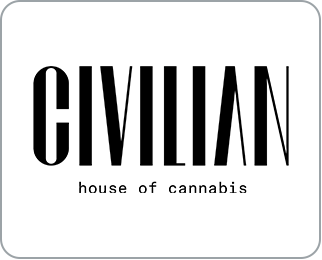 logo for Civilian Cannabis - Front St