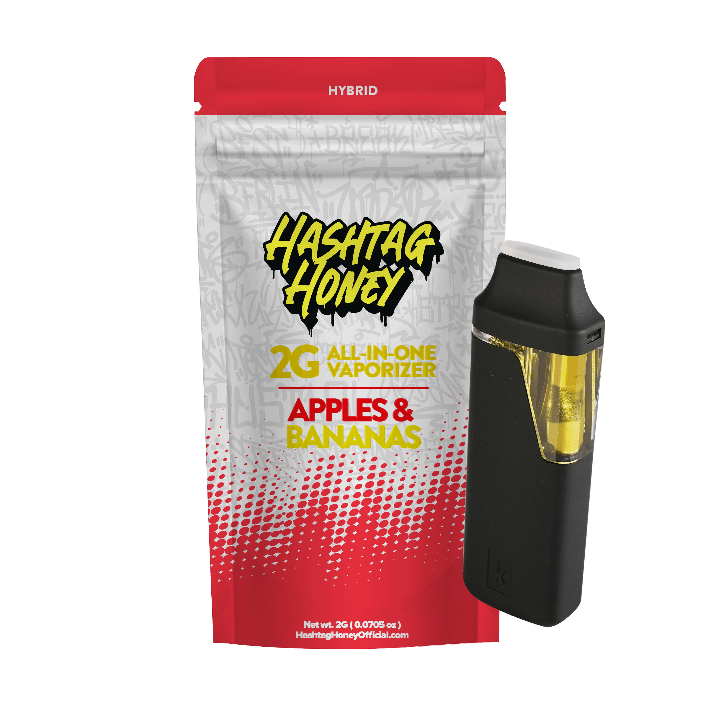 Hashtag Honey | Apples and Bananas | AIO | 2g