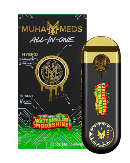 MUHA MEDS | WATERMELON MOONSHINE | DISPOSABLE V2 HYBRID
