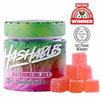 Product Watermelon Jolt | Hash Infused Gummies 20pk