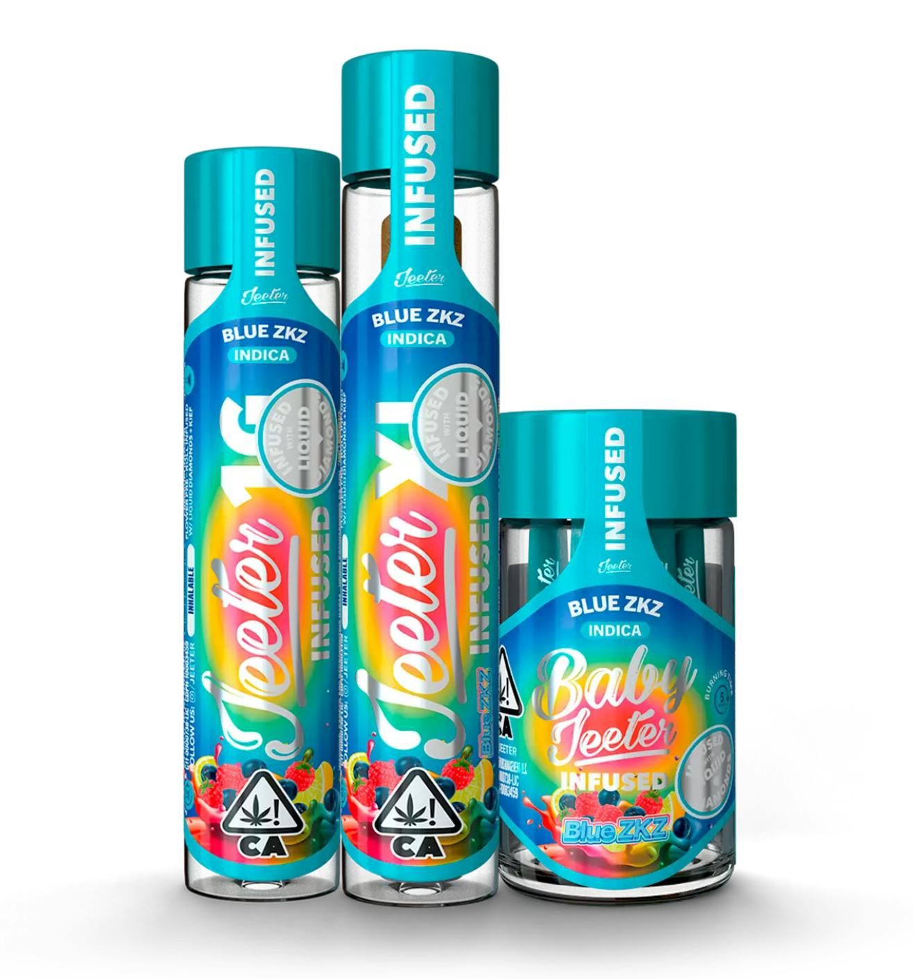 Product: JEETER XL | BLUE ZKZ | INFUSED PRE-ROLL INDICA
