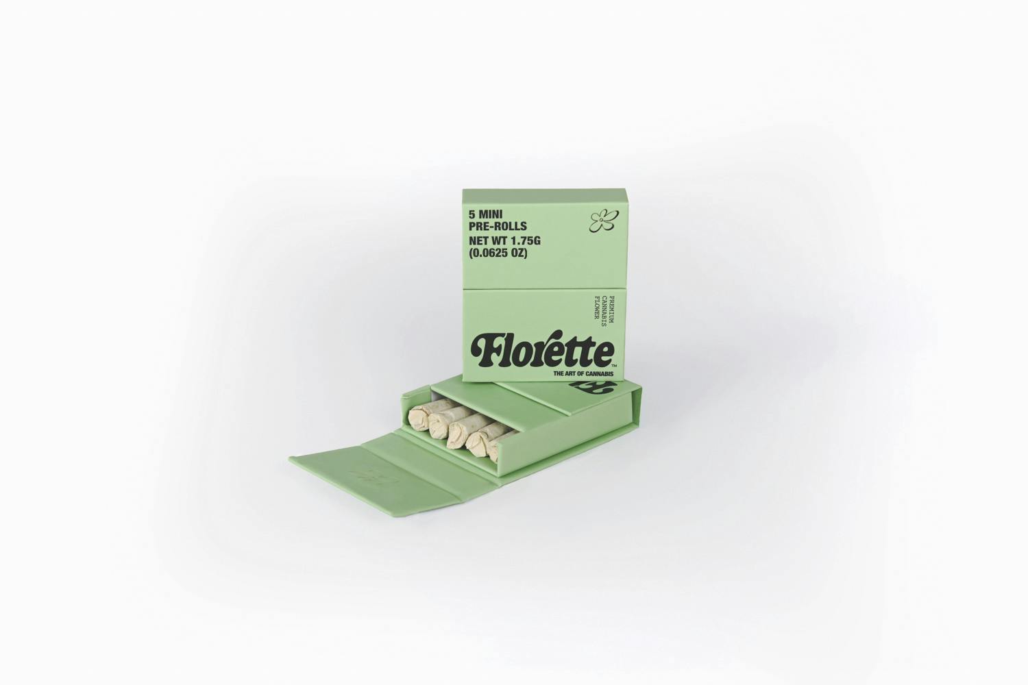 Florette- Pre-Roll .5 - 5 Pack (2.5g ) - BERNIE HANA BUTTER