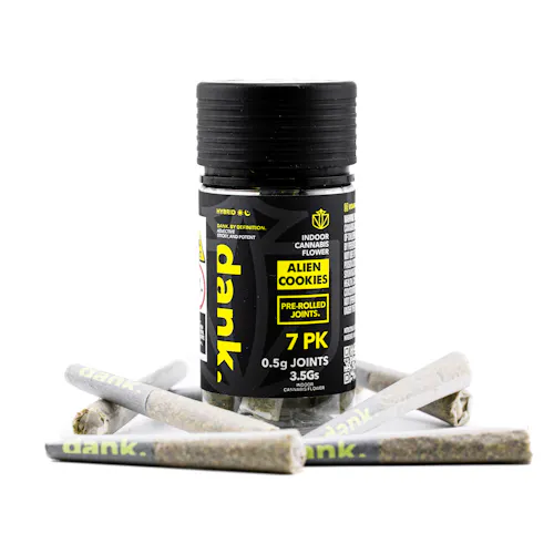 Dank | Preroll 7 Pack | Alien Cookies | 3.5g-1