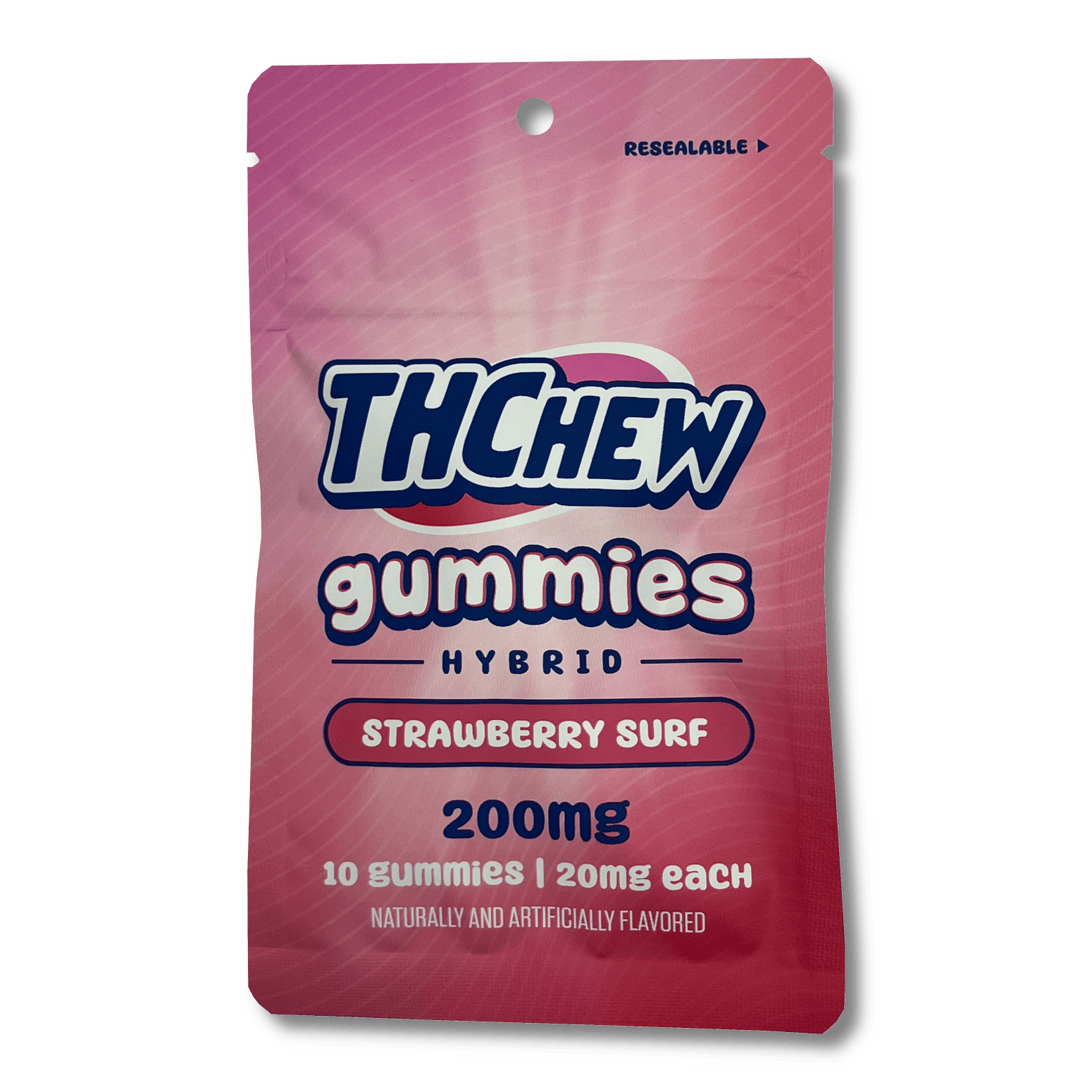 Product: THChew | Gummies - 200mg - Strawberry Surf