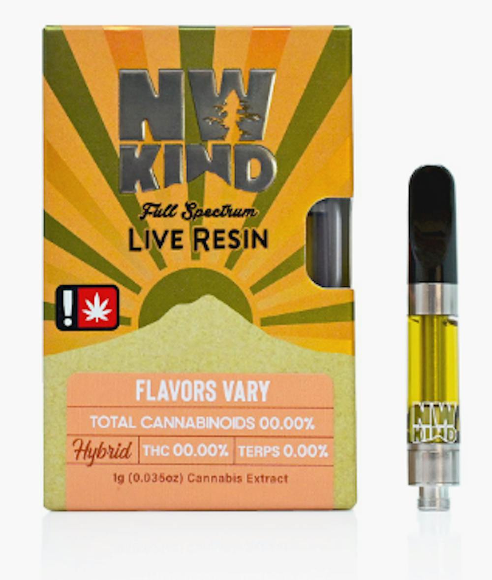 Product NWK | Blueberry Muffin Indica Live Resin Cartridge