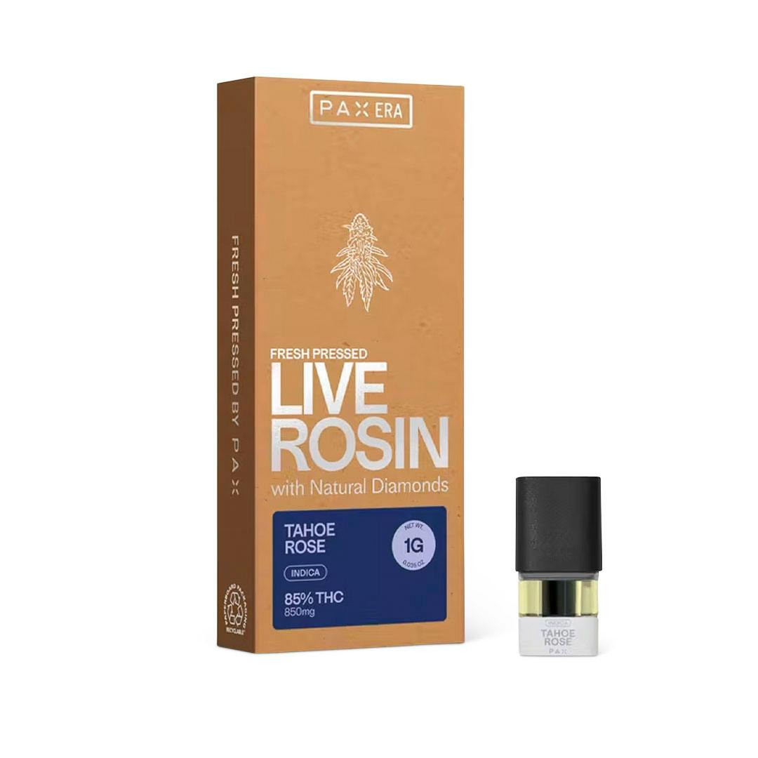 Photo of PAX Live Rosin | Tahoe Rose | 1g Pod