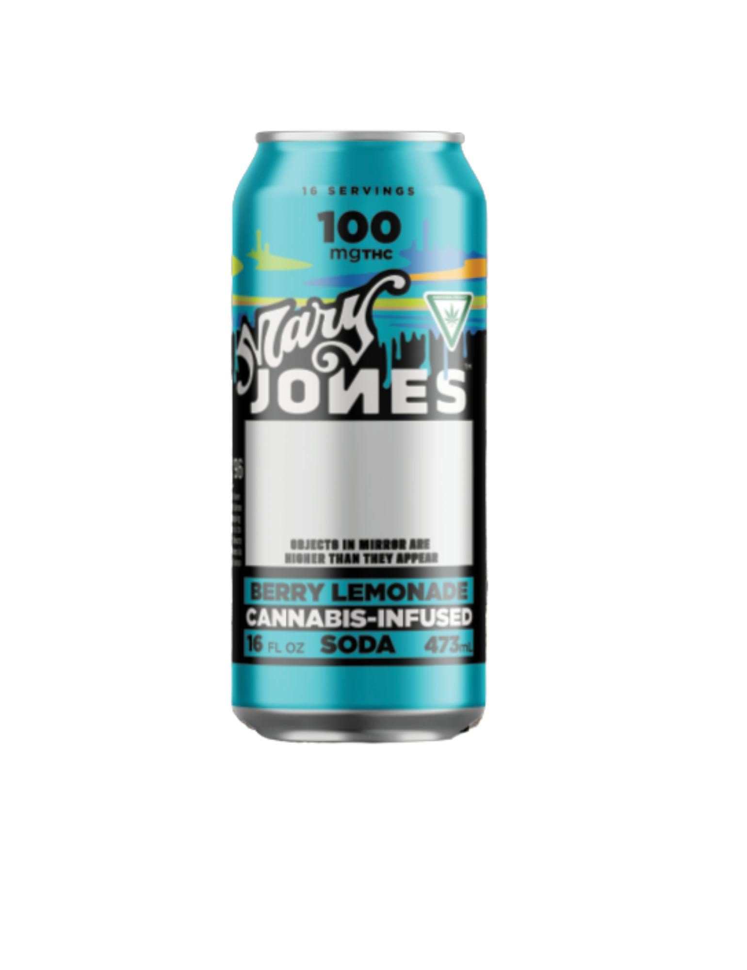 Product: Mary Jones | Berry Lemonade ZERO | Infused Liquid Soda | 100mg | Hybrid