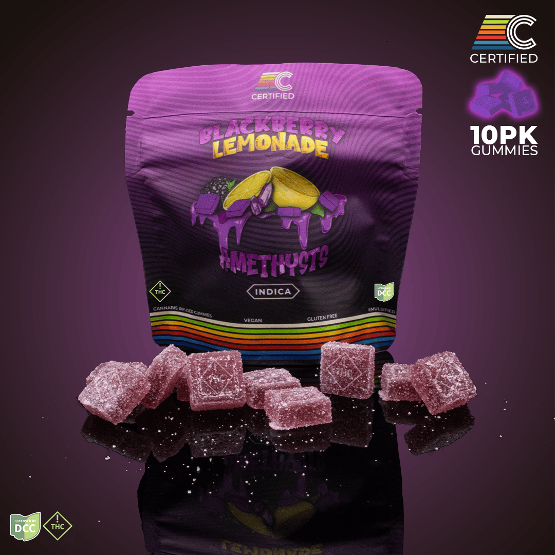 Blackberry Lemonade Amethysts | 10pk | Nectar - Cincinnati Short