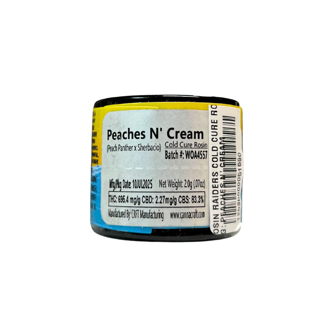 PEACHES N' CREAM COLD CURE ROSIN-1