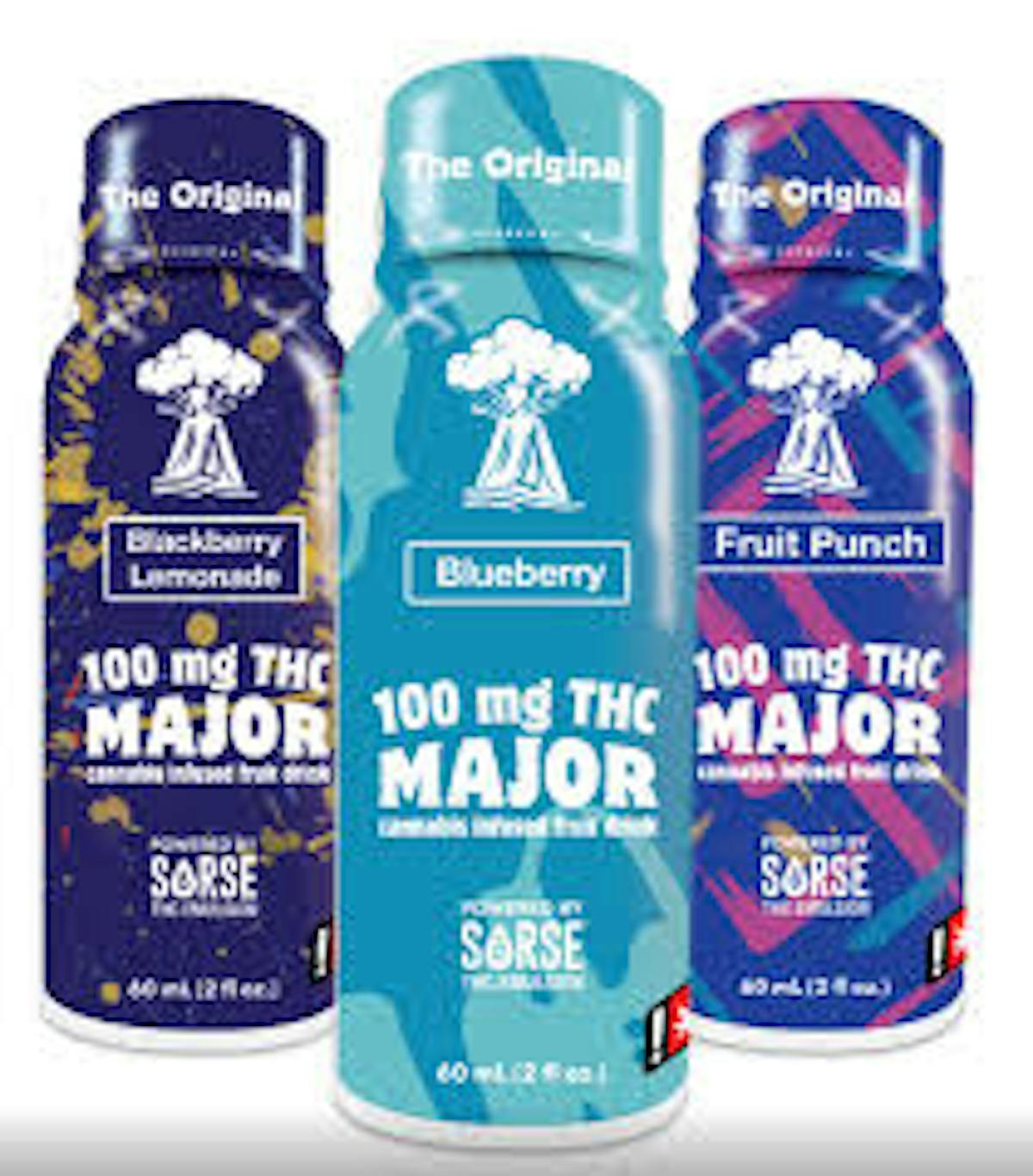 Photo of Major 100mg FRUIT PUNCH “SHOTS” Fruit Drink