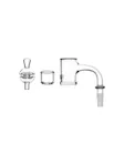10mm 90Â° Quartz Bucket Inserts Carb Cap Set