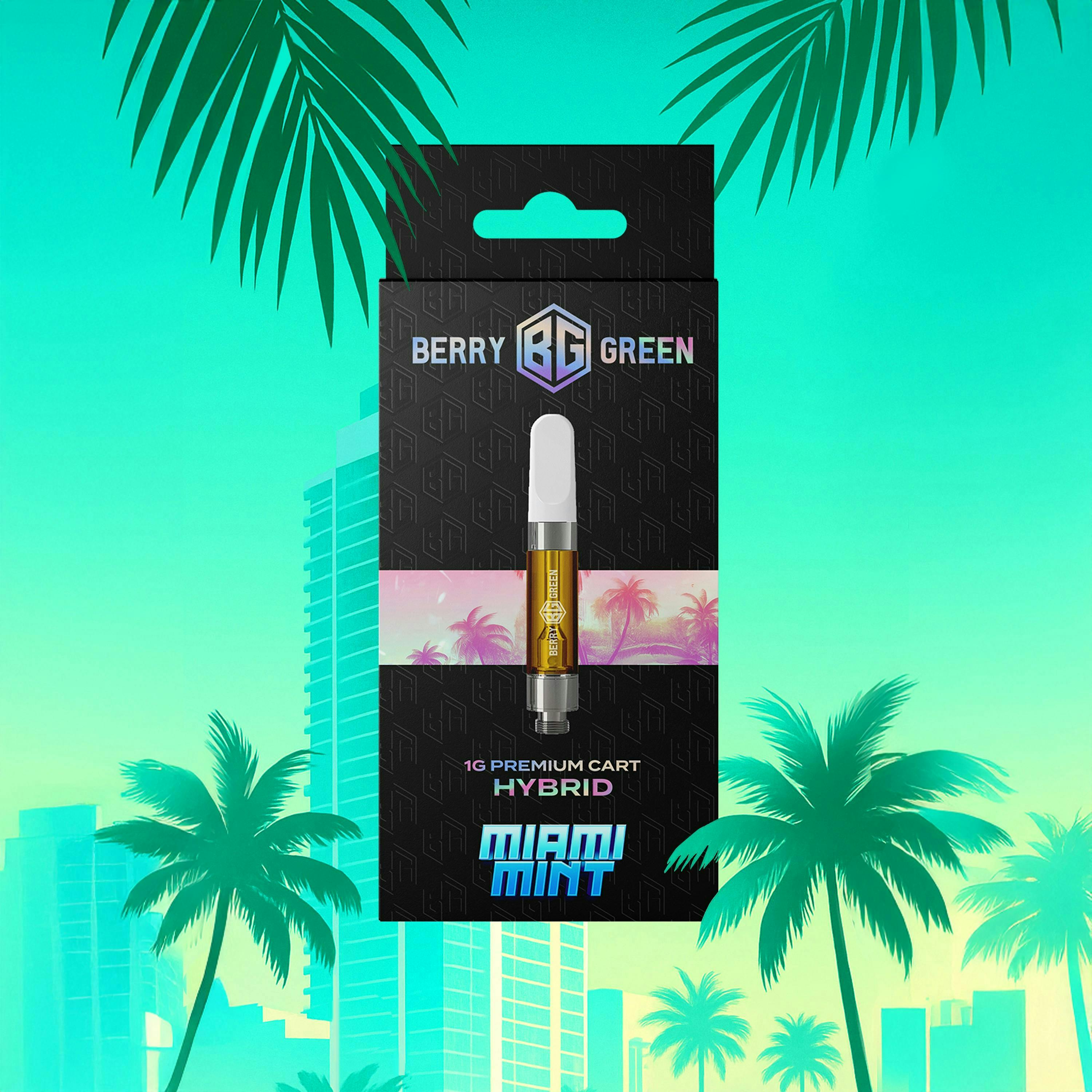 Berry Green BERRY GREEN | MIAMI MINT | CART HYBRID — VAPORIZERS