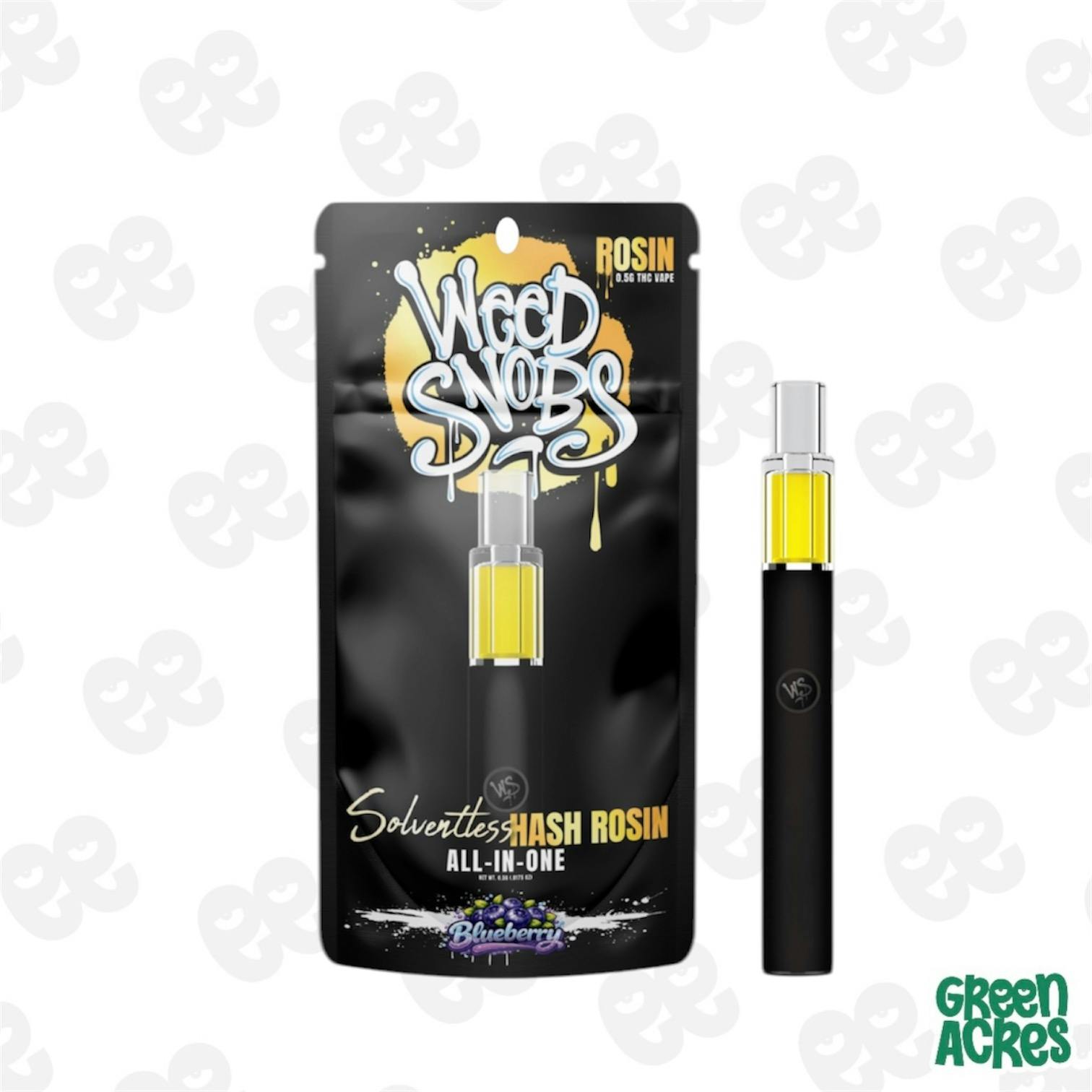 hayati pro max plus pods how to refill Weed Snobs: Blueberry 0.5G Rosin Vape Disposable | Green Acres