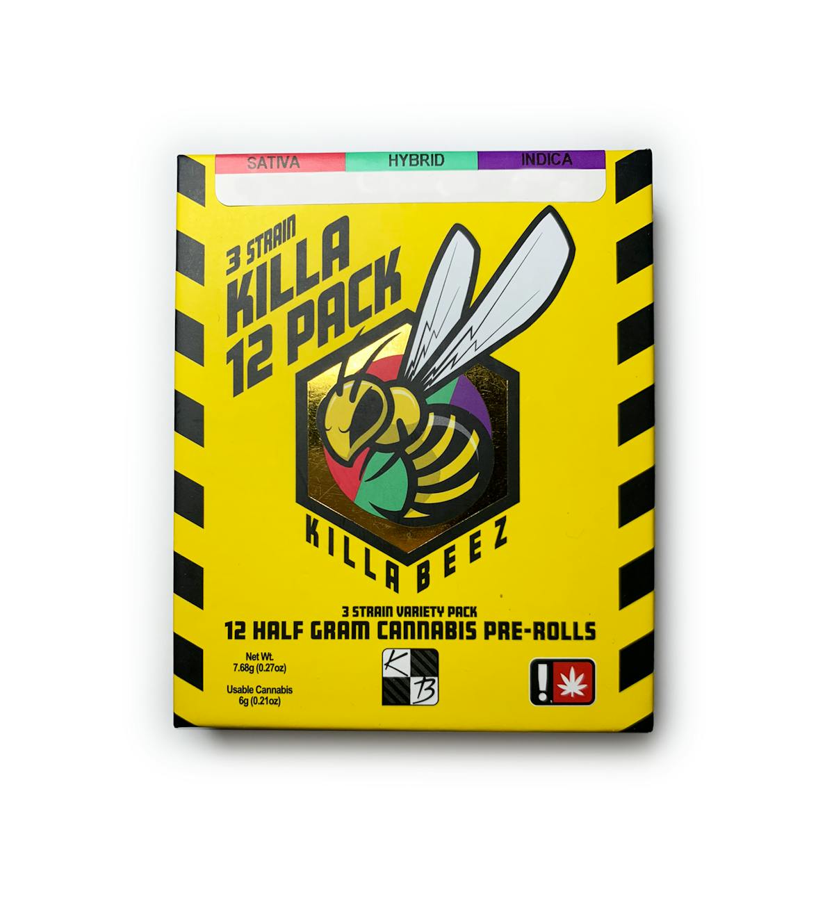 Killa Beez .5g TANGIE/LOG JAM/HOT TUNA Killa Pre Roll 12pk 6g Pre-rolls ...