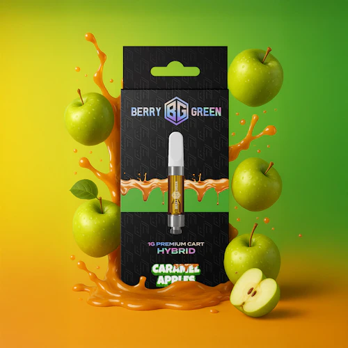 Berry Green - 1g Cart - Caramel Apples