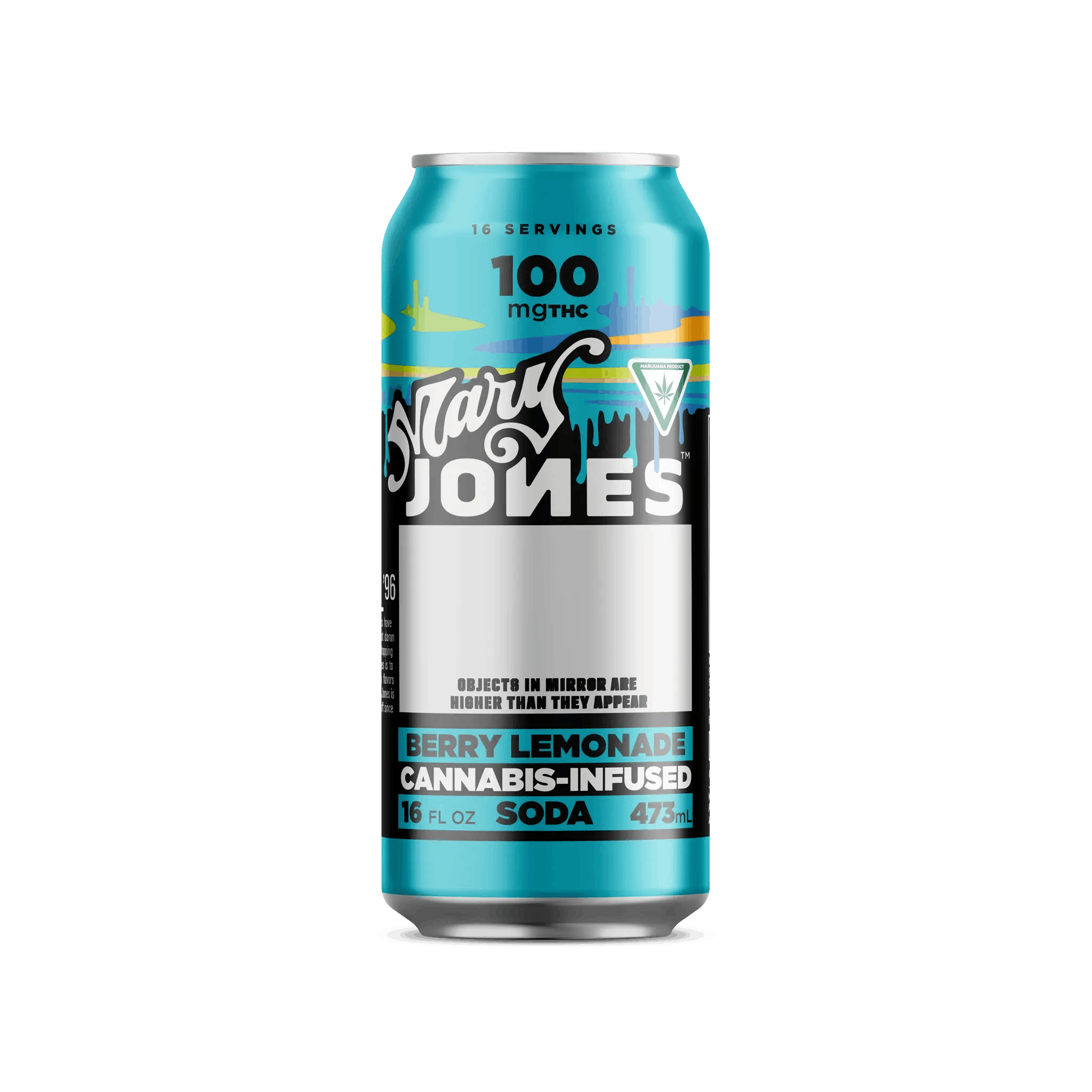 Mary Jones - 100mg Infused Soda - Berry Lemonade