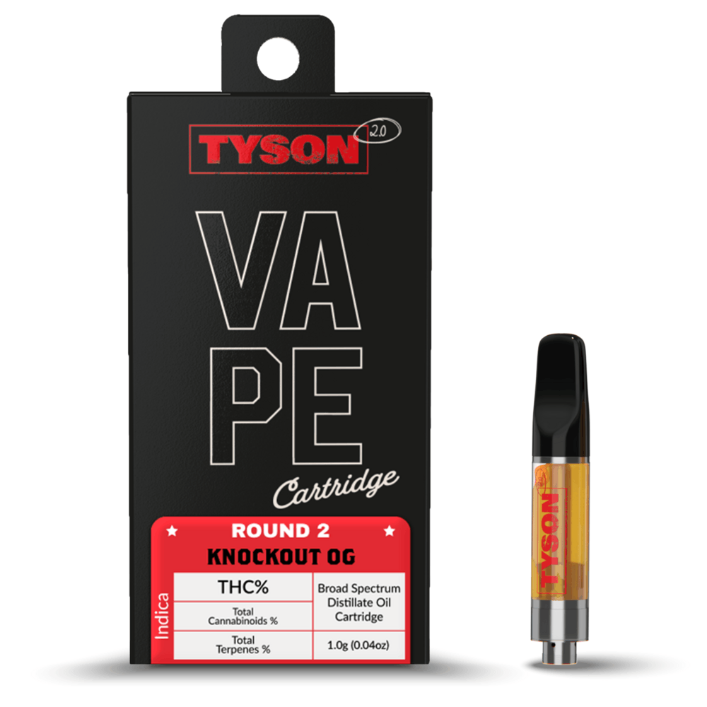 Tyson 2.0 Knockout Og Distillate Cartridge 1g | LIV Cannabis 