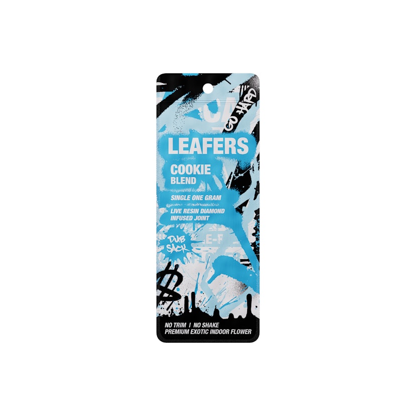 Leafers Live Resin Diamond Infused Joint: Cookie Blend