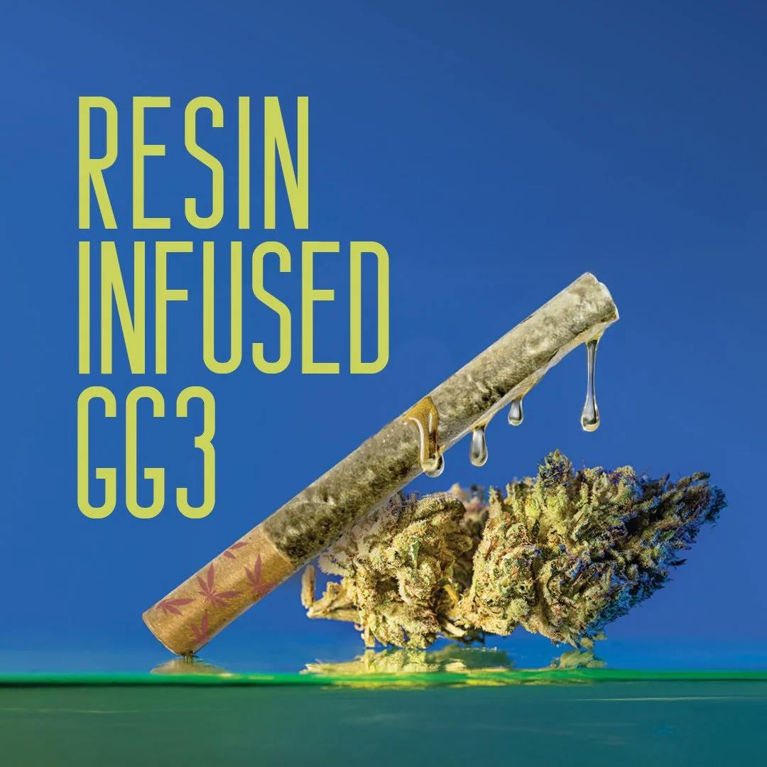 Product: Grasshopper Farms | GG3 | Resin Infused Pre-roll | 1g | Hybrid