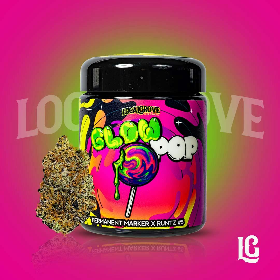 Buy Local Grove - 14g Prepack Jar - Glow Pop Flower Cannabis