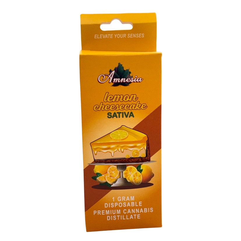 Amnesia - Lemon Cheesecake Disposable