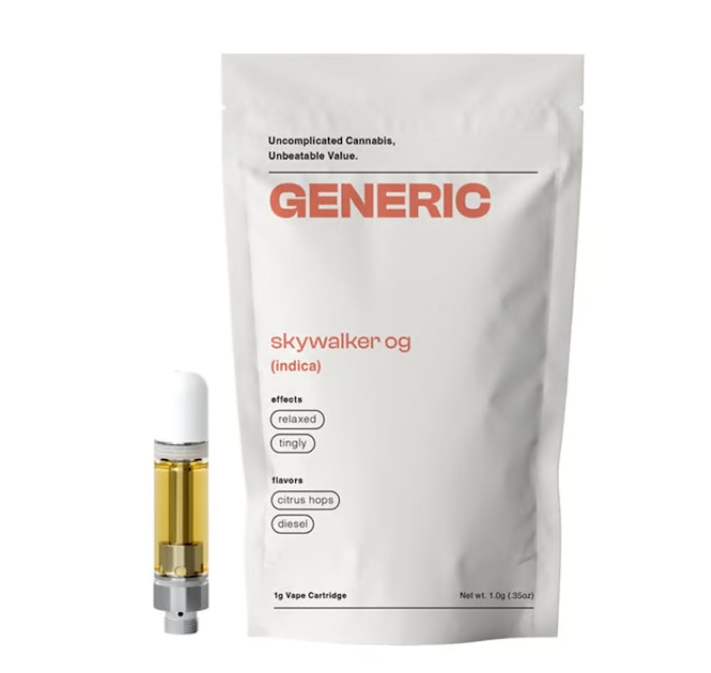 Product CoC Generic Cartridge - Skywalker OG 1g