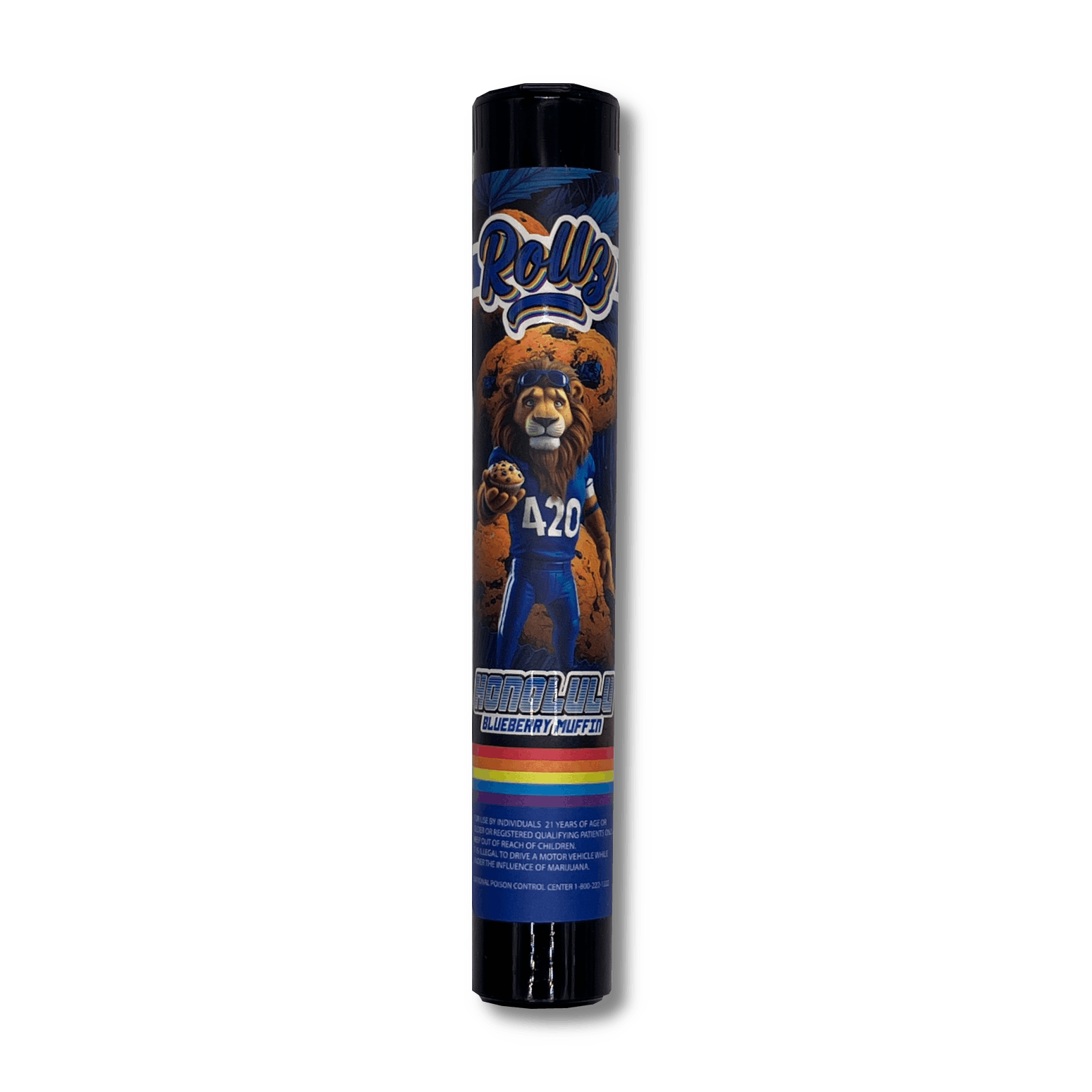 Product: Rollz | Infused Pre-Roll - 1g - Honolulu Blueberry Muffin