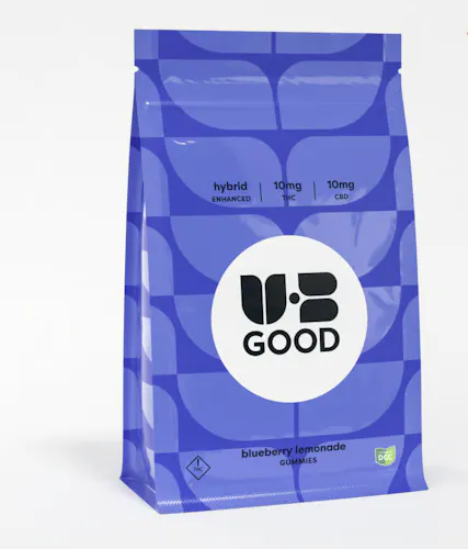 UB GOOD | Blueberry Lemonade ‘Balance’ 1:1 THC:CBD 10pack | 100mg-1