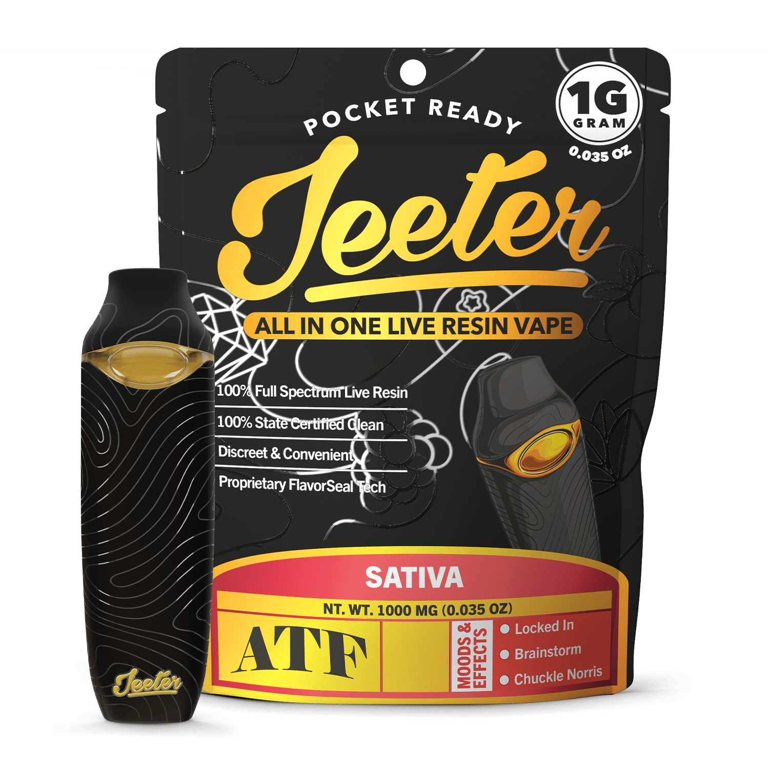 Jeeter | Live Resin Disposable Vape - 1g - ATF