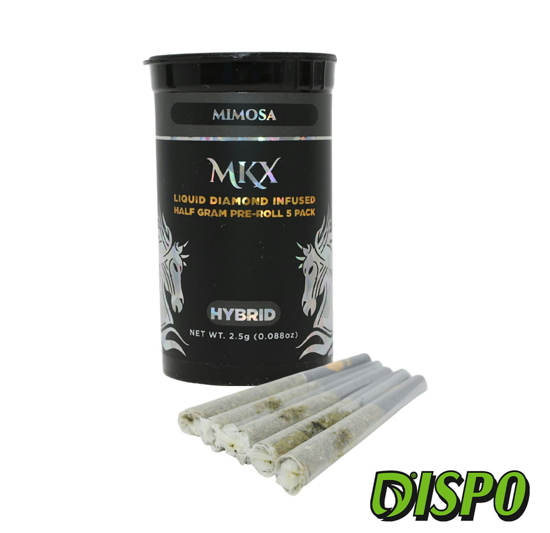 MKX - Mimosa Liquid Diamond Infused 5pk Pre-Rolls