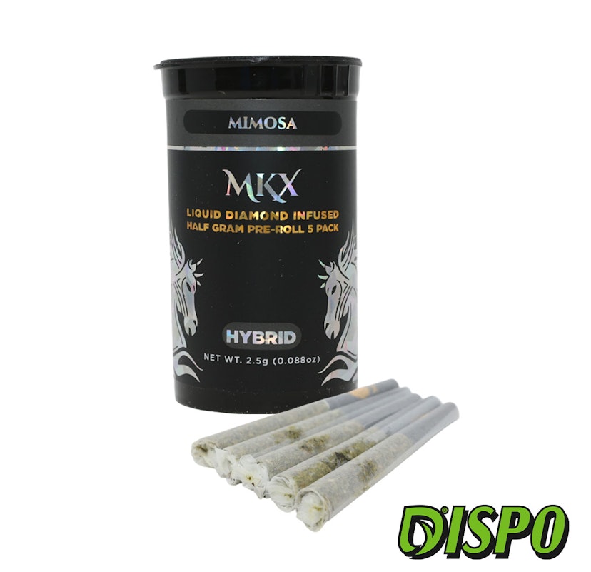 MKX - Mimosa Liquid Diamond Infused 5pk Pre-Rolls
