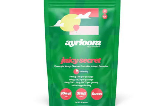 Ayrloom UP | Juicy Secret | 2:1 THC / THCV | 10pk-1