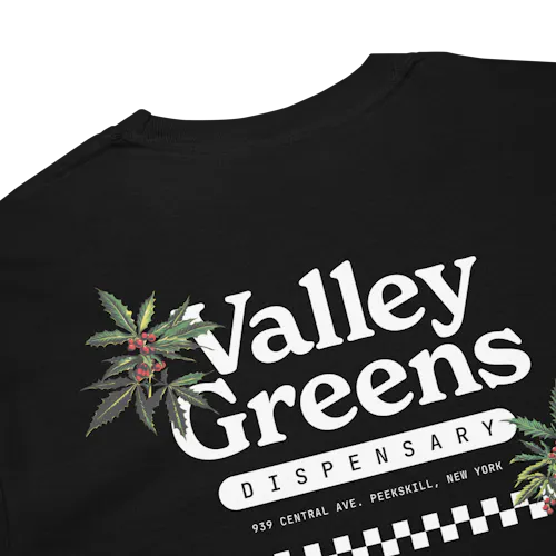 Valley Greens | Green Christmas | Longsleeve | Black-3