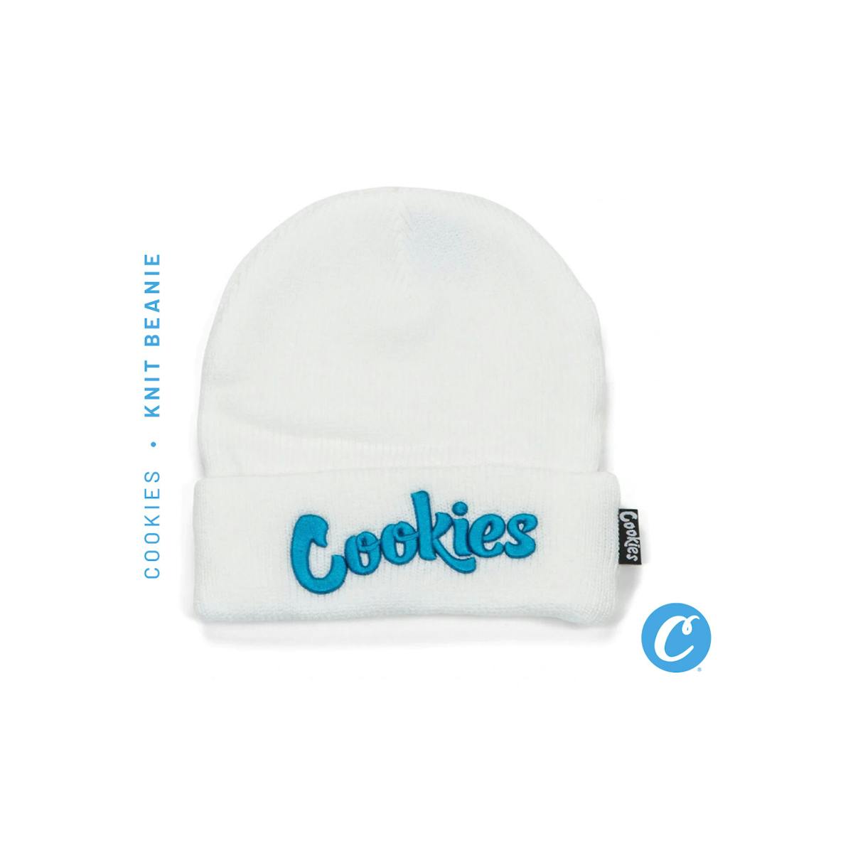 Photo of Original Mint Embroidered Knit Beanie – White