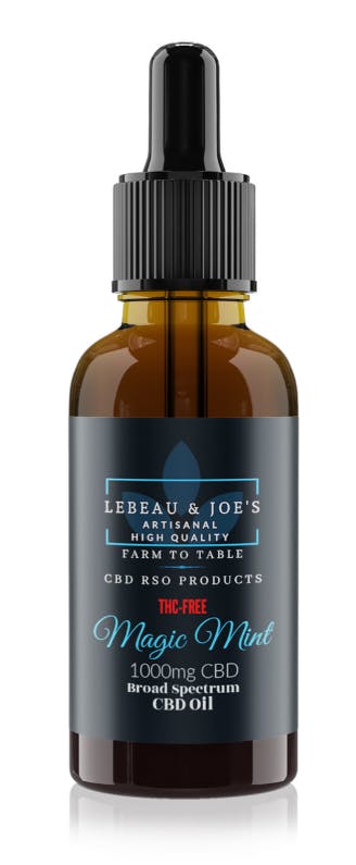 T-Free Magic Mint | Tincture | 1000mg | Solar Cannabis Co. Weed  