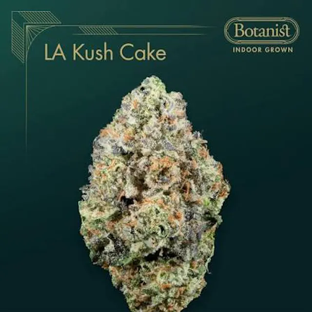 The Botanist Flower LA Kush Cake 14g (indica, whole flower)