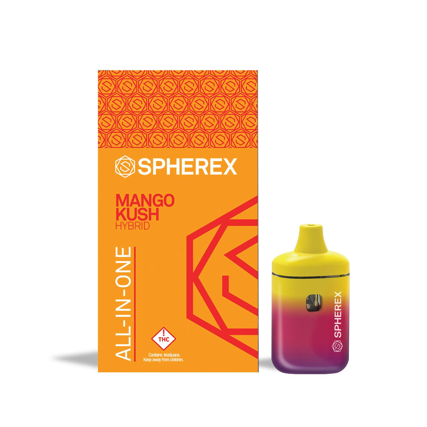 Spherex – AIO – Mango Kush (H) 1g Vaporizers | Spherex 