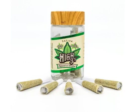 High 5's | Black Cherry Soda x Sour Amnesia | PreRolls | 5pack | 4g