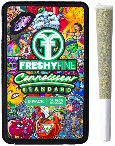 Freshy Fine - 5-Pack .7g Prerolls - Sun Cake