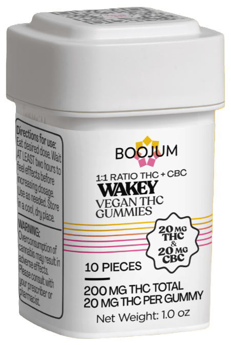 Wakey 1:1 THC:CBC | 20mg - 10 Count