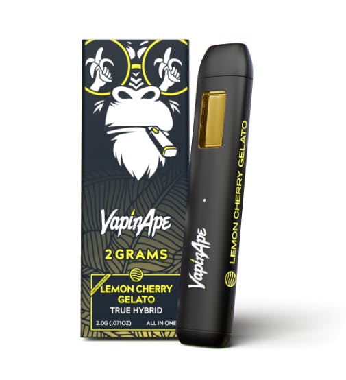 Lemon Cherry Gelato | 2g | Disposable | Vapin Ape | Bloom City Club (Paw  Paw)