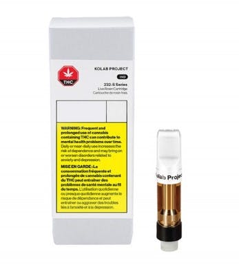 232-S Series Cold Cured Live Rosin Cartridge | 1g