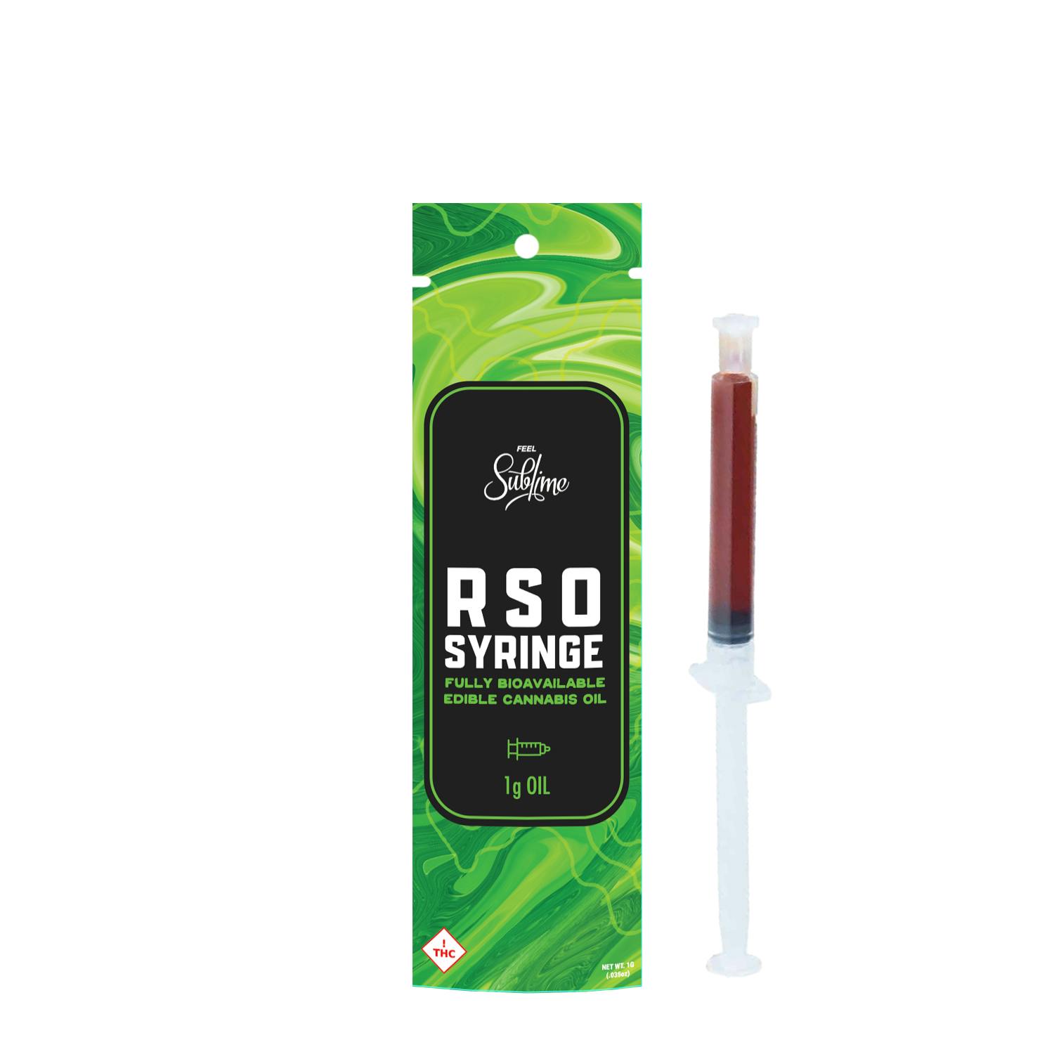 Sublime RSO Syringe