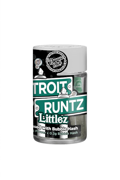 Pressure Pack - 5-Pack .7g Bubble Hash Infused Prerolls - Detroit Runtz